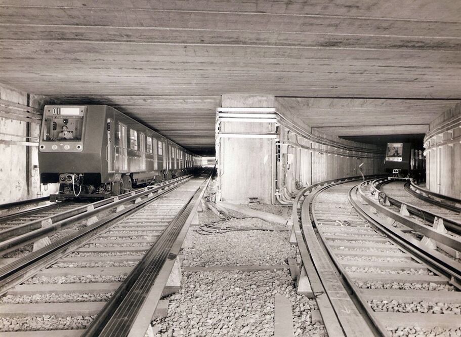 Los primeros vagones del Metro vinieron de París