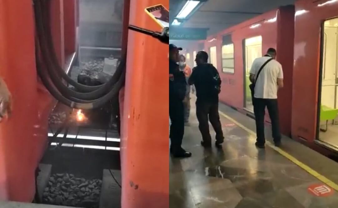 La dependencia exhortó a los usuarios a resguardar sus pertenencias y respetar la línea amarilla de seguridad. Foto: Captura de video