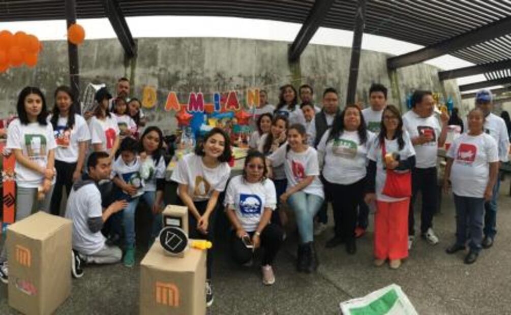 Tras "Niño Concha", hacen otro cumpleaños temático: fiesta del Metro