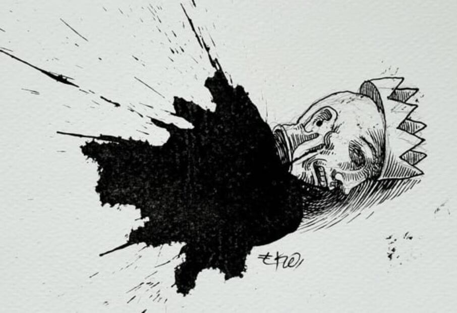 El monarca absoluto y sexenal (murió antier)