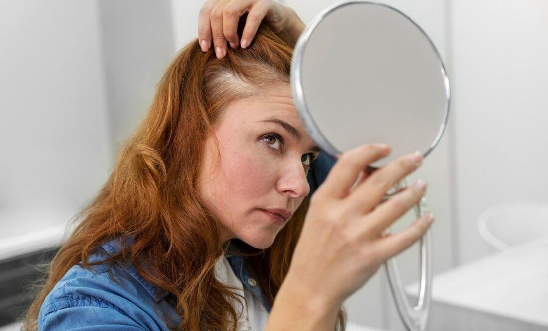 Controla la caída del cabello con biotina. Foto: Freepik