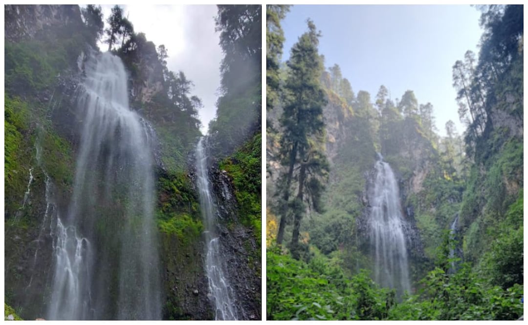 Descubre la cascada que se congela en el invierno y que se ubica en un Pueblo con Encanto. Imagen: Google Maps