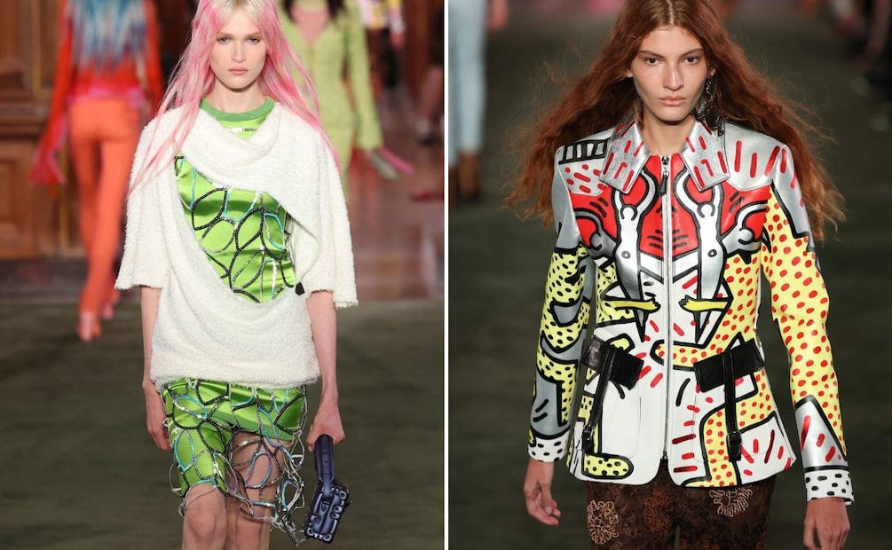 El color es protagonista de la nueva colección de Louis Vuitton. Foto: AFP