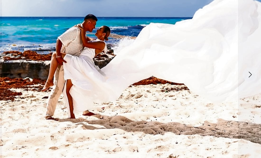 Morales Cifuentes y Aneli Zuñiga. Foto: Especial