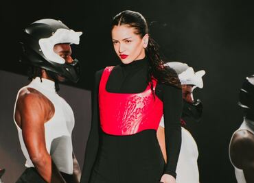 "Rosalía, ya eres mexicana"; la porra que conmovió a la Motomami en concierto del Zócalo