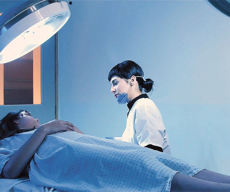 La actriz da vida en el filme a una maquillista de cadáveres femeninos, que ha sufrido maltrato o violencia. Foto: ARCHIVO EL UNIVERSAL