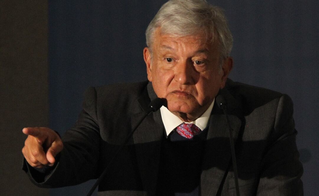 Andrés Manuel López Obrador, presidente electo, durante la presentación del Plan Nacional de Seguridad. Foto: Archivo / EL UNIVERSAL