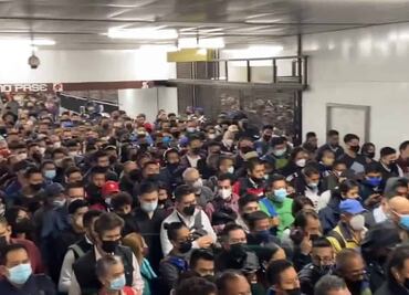 Aumenta flujo de usuarios en la Línea 9 tras cierre parcial de Línea 1