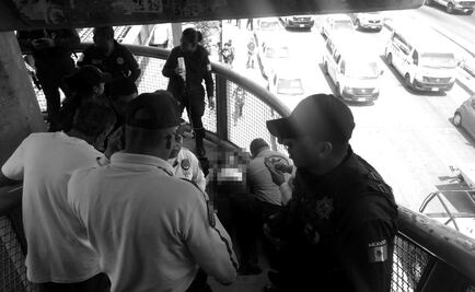 Sujetos balean a mujer en escaleras del Metro Río de los Remedios