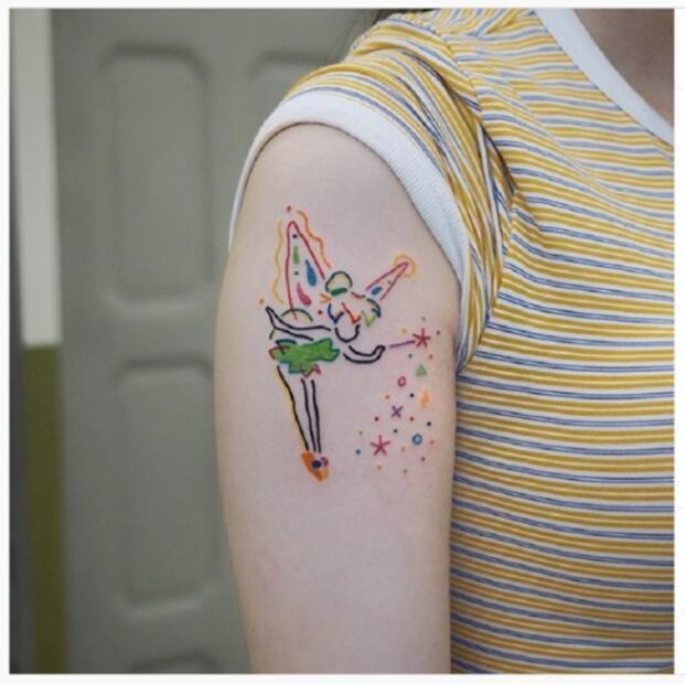 Personajes de Disney, la más tierna propuesta en tattoos