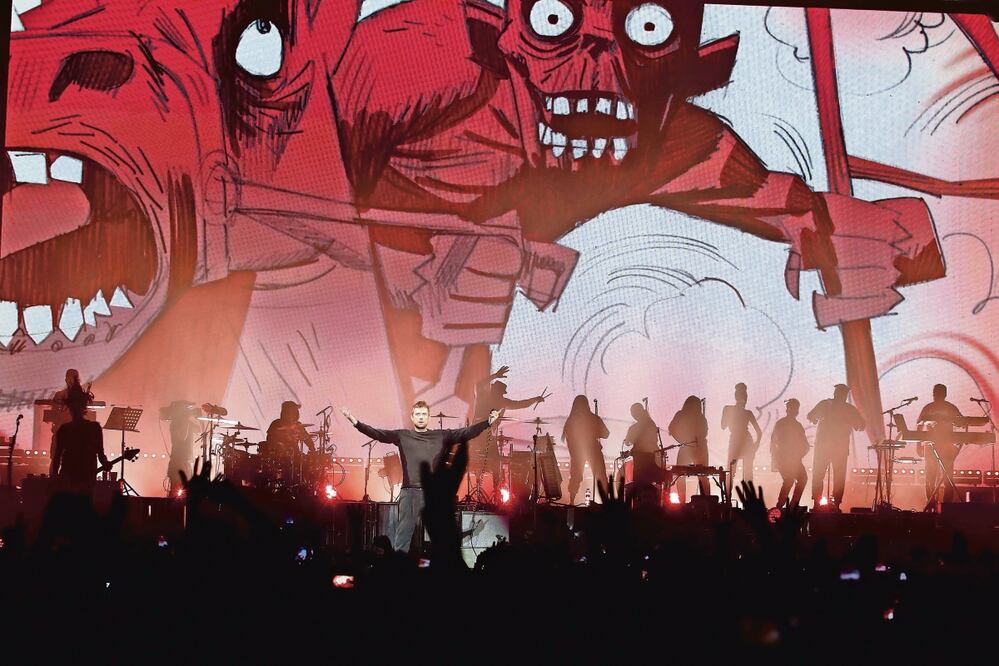 Gorillaz rompió una  Foto: Archivo | El Universal