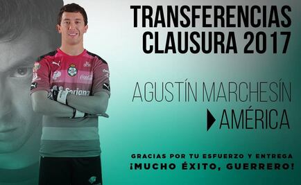 Agustín Marchesín es transferido al América 