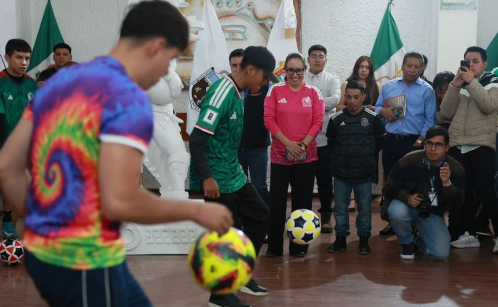 “Ecatepec va a ser el corazón popular del Mundial”, afirmó la alcaldesa. | Foto: Especial.