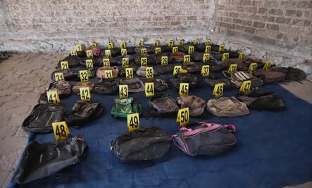 FOTOS: Difunden imágenes de más de mil 300 objetos hallados en el rancho Izaguirre