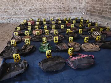 FOTOS: Difunden imágenes de más de mil 300 objetos hallados en el rancho Izaguirre