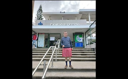 Profesor impulsa experimento social y se viste con falda en universidad de Veracruz