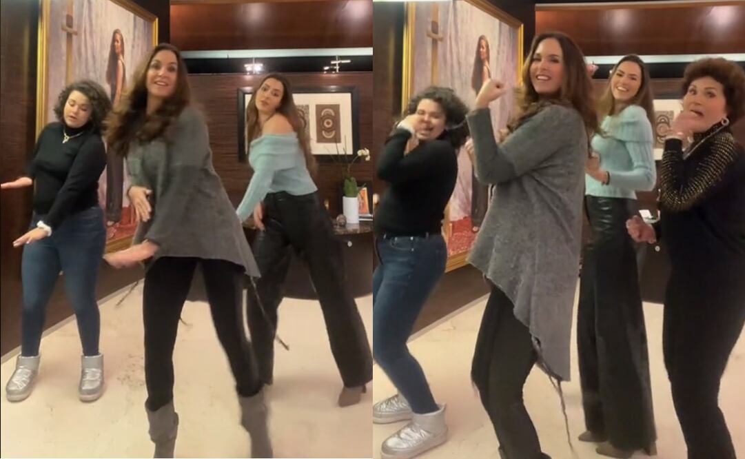 Montserrat Hogaza, sobrina de la cantante mexicana Lucero. Foto: Captura de video