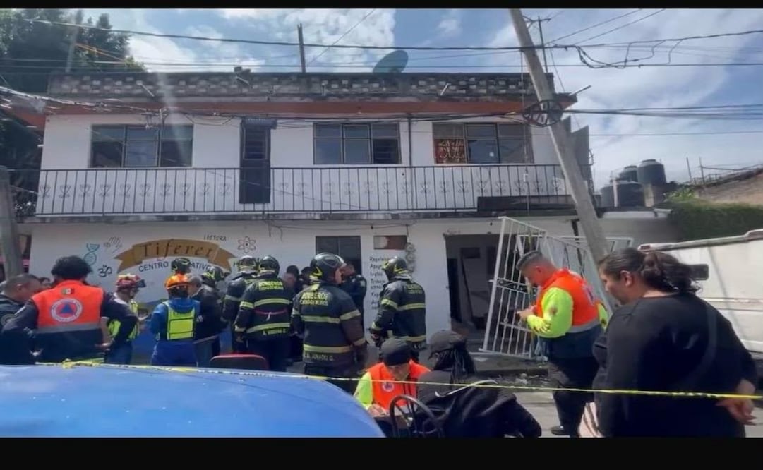 Explosión por presunta fuga de gas LP deja varios lesionados en Iztapalapa; una persona fue trasladada al hospital. Foto: Juan Carlos Williams