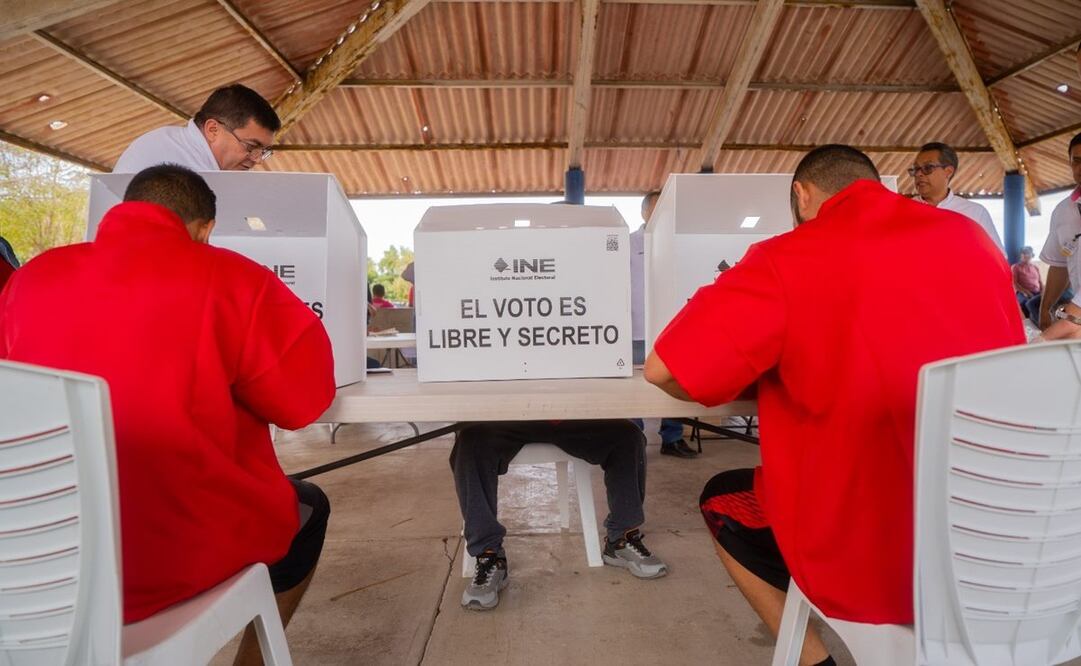 Por segundo día consecutivo, se continuó con el proceso de votación de personas en prisión preventiva. Foto: oficial