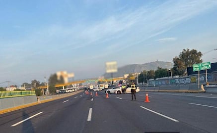 Luego de dos horas de bloqueo, transportistas liberan la México-Puebla; logran acuerdo con autoridades