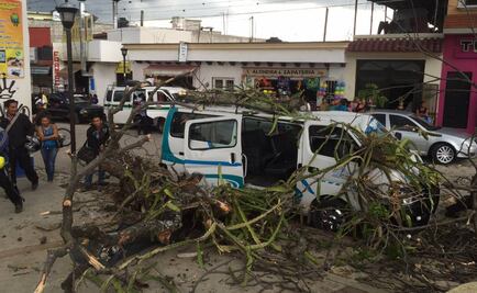 Lluvia causa daños en dos municipios de Chiapas