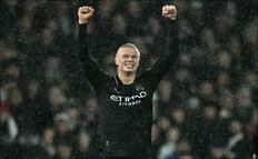 Erling Haaland anota su gol 100 en la Premier League y Manchester City vence al Fulham