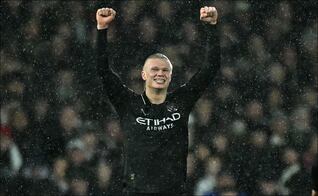 Erling Haaland anota su gol 100 en la Premier League y Manchester City vence al Fulham