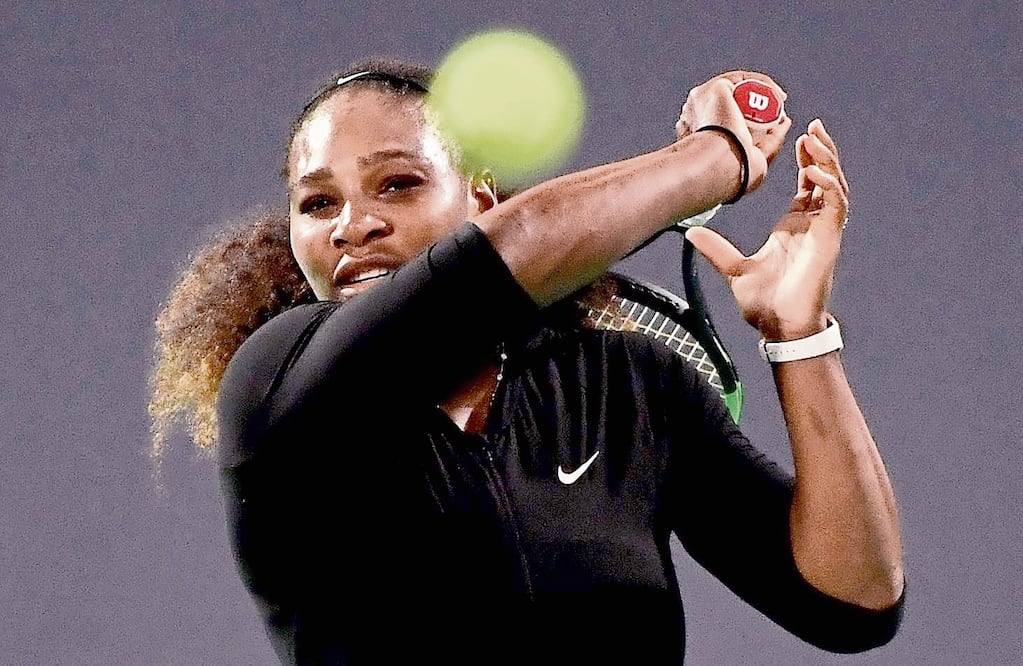 EFE. Serena no ha jugado un sólo partido oficial desde que levantó en 2017 el Abierto de Australia.