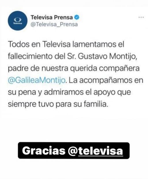 Fallece el papá de Galilea Montijo tras luchar 10 días contra el Covid-19