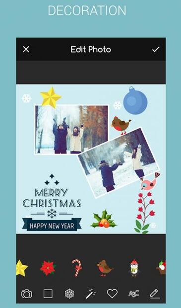 Apps gratis para hacer tarjetas de Navidad