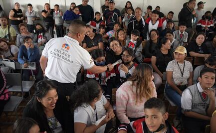 Policía de Neza realiza pláticas en 200 escuelas para prevenir que menores cometan actos delictivos 