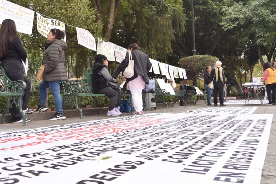 Jardín Hidalgo en el Centro de Coyoacán. Foto: Eduardo Castañeda | EL UNIVERSAL