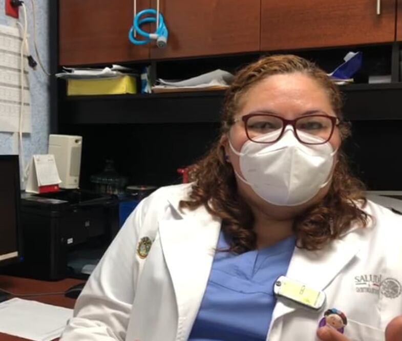 Tania Leticia Tello Divicino. No necesitan que alguien se les muera para que crean en la existencia del virus, advierte la doctora. Foto: ESPECIAL