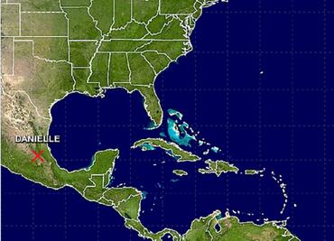 Tropical storm Danielle dissipates over Mexico