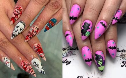 Los mejores diseños de uñas perfectos para Halloween