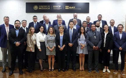 Jefe del SAT se reúne con el CCE y representantes de cámaras del transporte