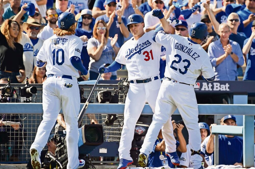 El “Titán” ve al equipo en mejores condiciones luego del triunfo del martes, en el que colaboró con un jonrón (JAYNE KAMIN-ONCEA. USA TODAY SPORTS)