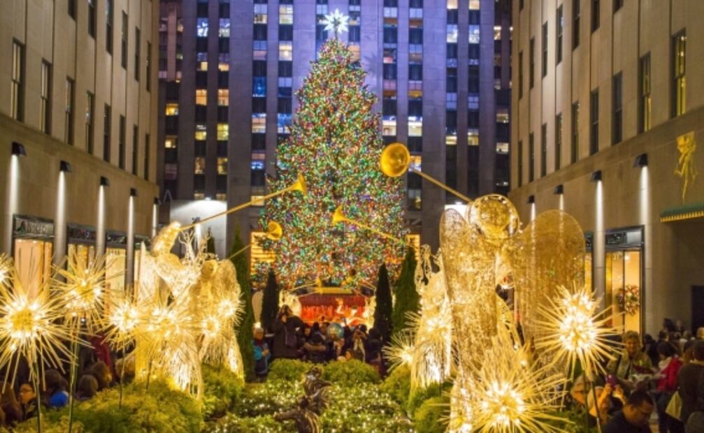 En Nueva York, el encendido del árbol se queda sin público por pandemia
