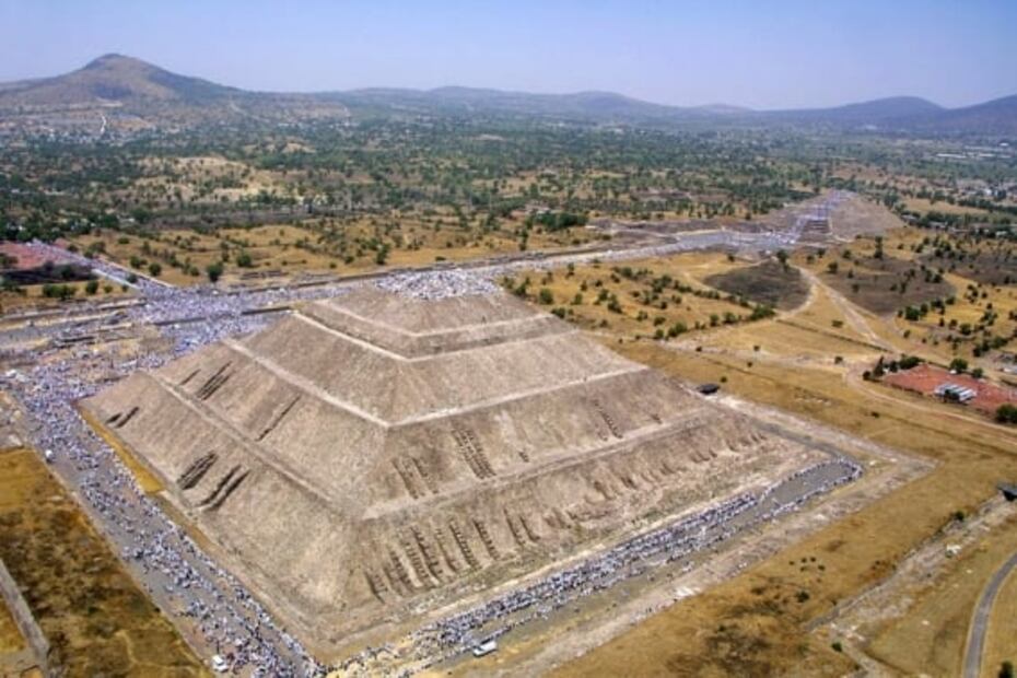 ¿Caída de Teotihuacán se produjo en 570 de nuestra era?