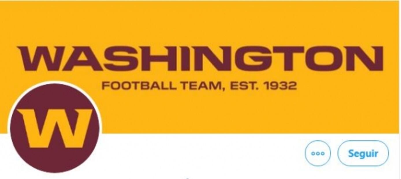 Washington tiene nuevo nombre para la temporada 2020