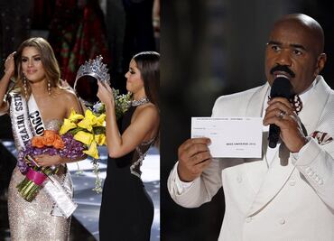 Miss Colombia no quiere saber nada de Steve Harvey