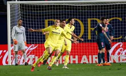 Villarreal se impone ante el Atlético de Madrid