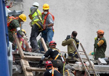 Asciende a 186 la cifra de muertos por el sismo de 7.1 grados en la CDMX