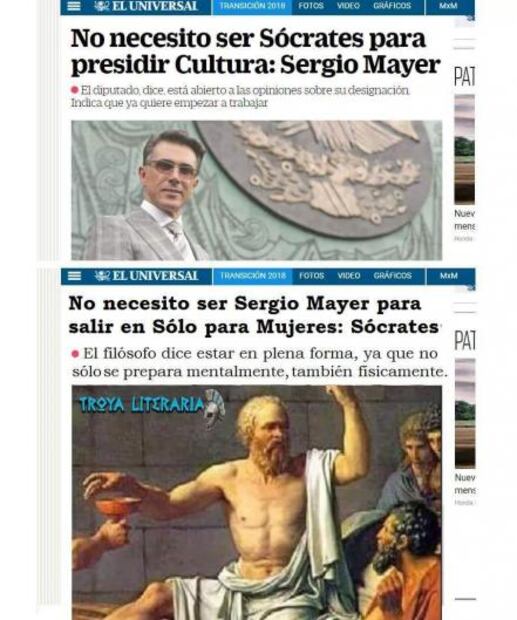 Los memes de Sergio "Sócrates" Mayer