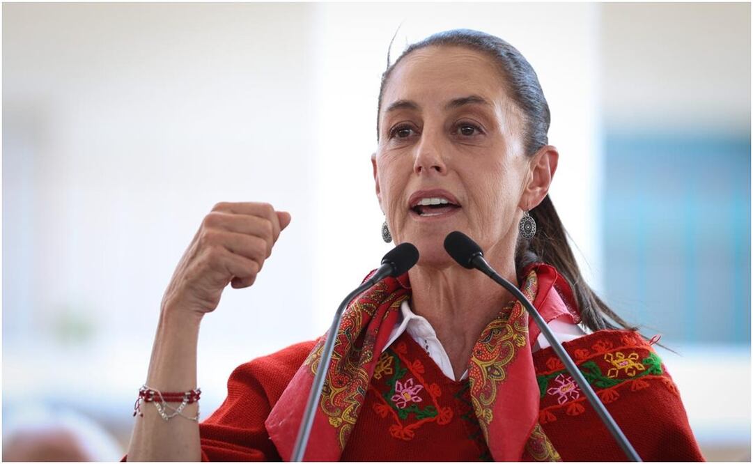 Claudia Sheinbaum Pardo visita Chinamenca, Morelos. Foto: Diego Simón/EL UNIVERSAL
