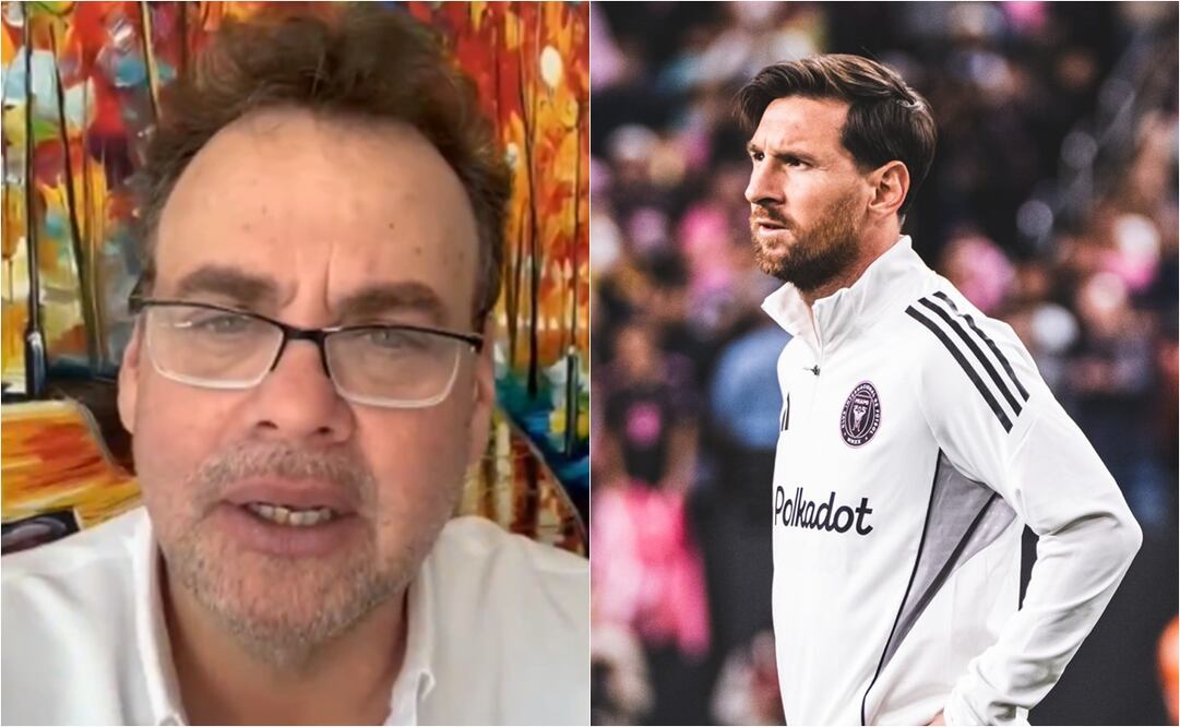 FOTO: ESPECIAL - David Faitelson defiende a Lionel Messi tras gesto a la afición del América; "Dijo una realidad"