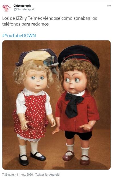 No era el módem... caída de YouTube deja corajes y memes