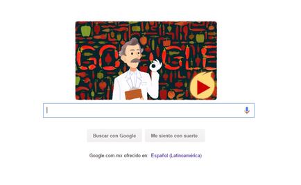 Google rinde un homenaje “picante” a Wilbur Scoville