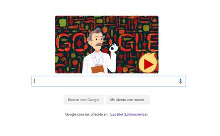 Google rinde un homenaje “picante” a Wilbur Scoville