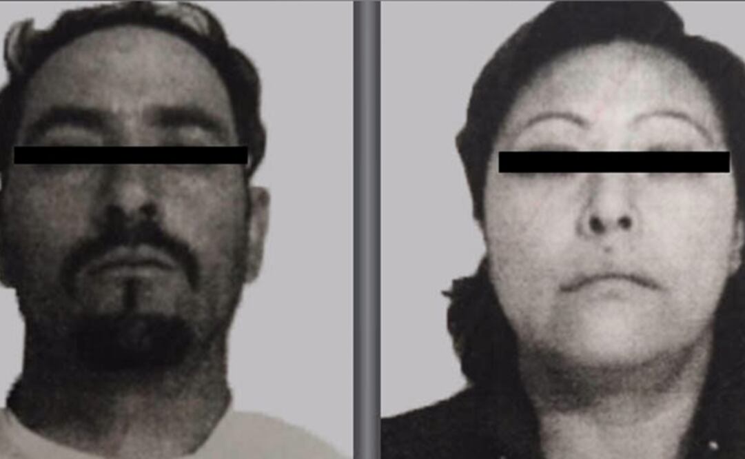 La pareja fue detenida luego de que el pasado jueves 4 de octubre, agentes de la FGJEM detuvieron a Juan Carlos “N” y Patricia “N”, investigados por el feminicidio de una mujer de 28 años de edad. Fotografía: Especial